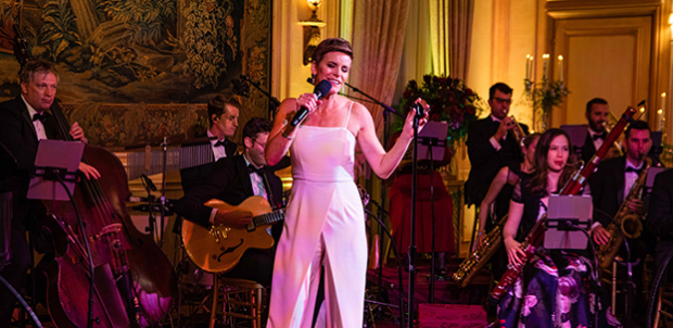 Jenn Colella sings a pair of songs from My Fair Lady during An Evening with Lerner and Loewe.  