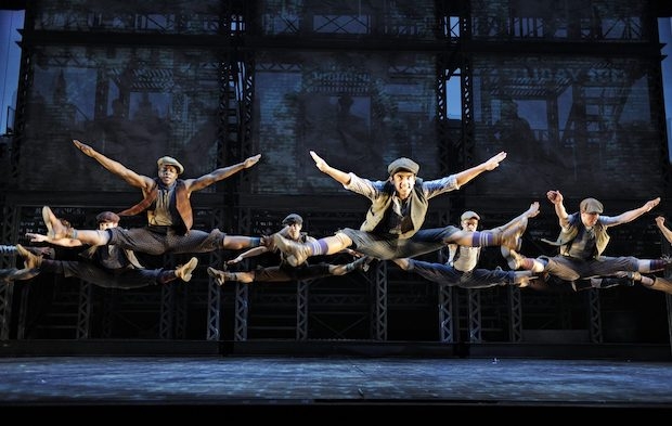 Newsies made its world premiere at Paper Mill Playhouse in 2011. 