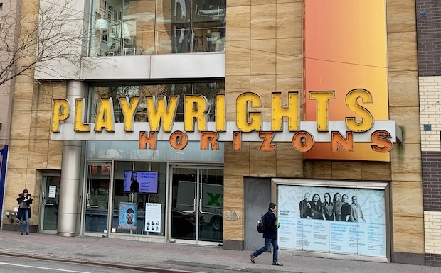Playwrights Horizons is an off-Broadway theater on 42nd Street. 