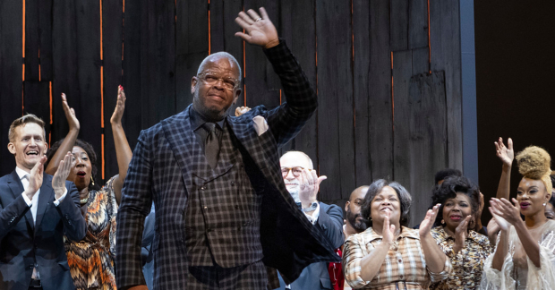Terence Blanchard on the opening night of Fire Shut Up in My Bones at the Metropolitan Opera