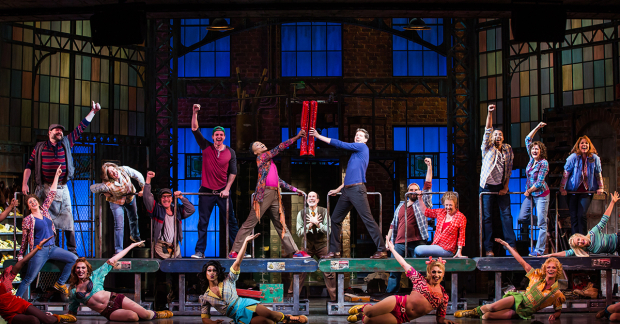 A scene from the original Broadway production of Kinky Boots