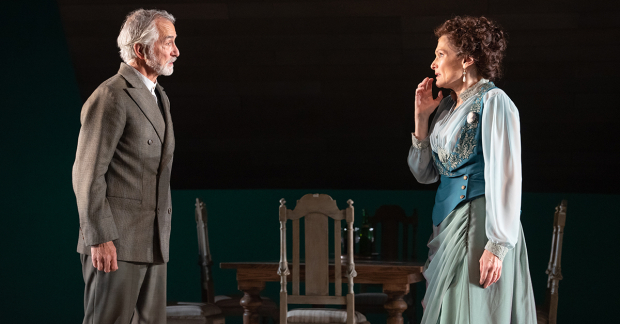 David Strathairn and Mary Elizabeth Mastrantonio in Ghosts at Seattle Rep