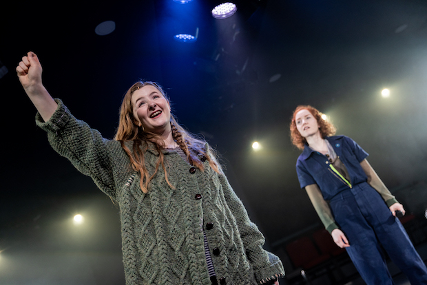 Bethany Tennick and Kirsty Findlay appear in Islander, directed by Amy Draper, at Playhouse 46 at St. Luke&#39;s.