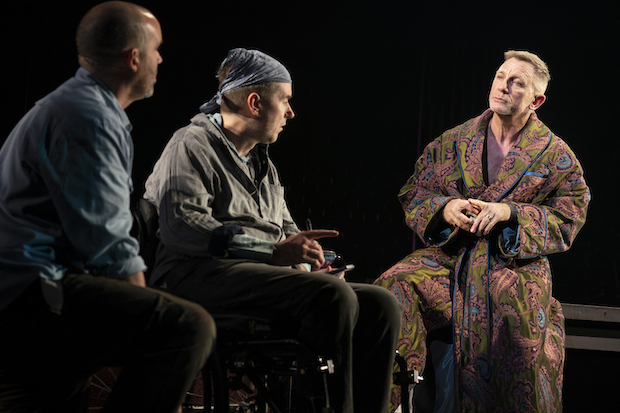 Danny Wolohan and Michael Patrick Thornton play murderers, and Daniel Craig plays Macbeth in Macbeth on Broadway.