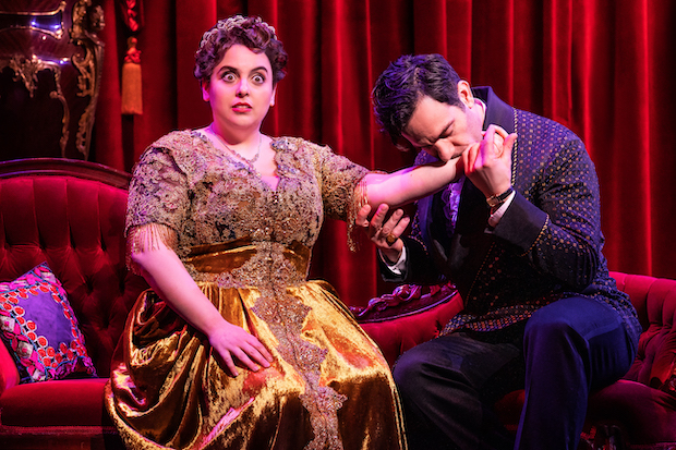 Beanie Feldstein and Ramin Karimloo lead the cast of the Broadway revival of Funny Girl.
