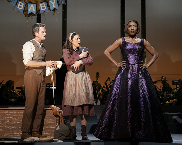 Neil Patrick Harris, Sara Bareilles, and Heather Headley in Into the Woods