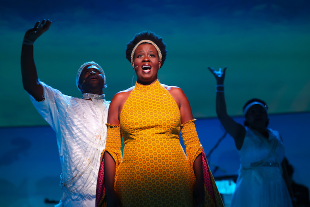 Phumzile Sojola, Somi Kakoma, and Phindi Wilson appear in the off-Broadway debut of Dreaming Zenzile.