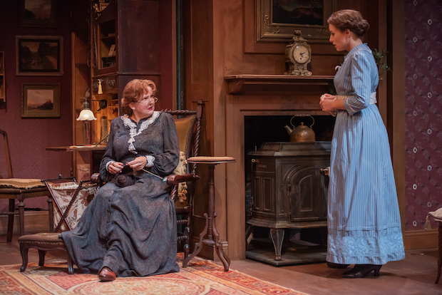 Amelia White and Olivia Gilliatt appear in the off-Broadway production of Elizabeth Baker&#39;s Chains.