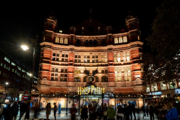 Harry Potter and the Cursed Child at London&#39;s Palace Theatre.