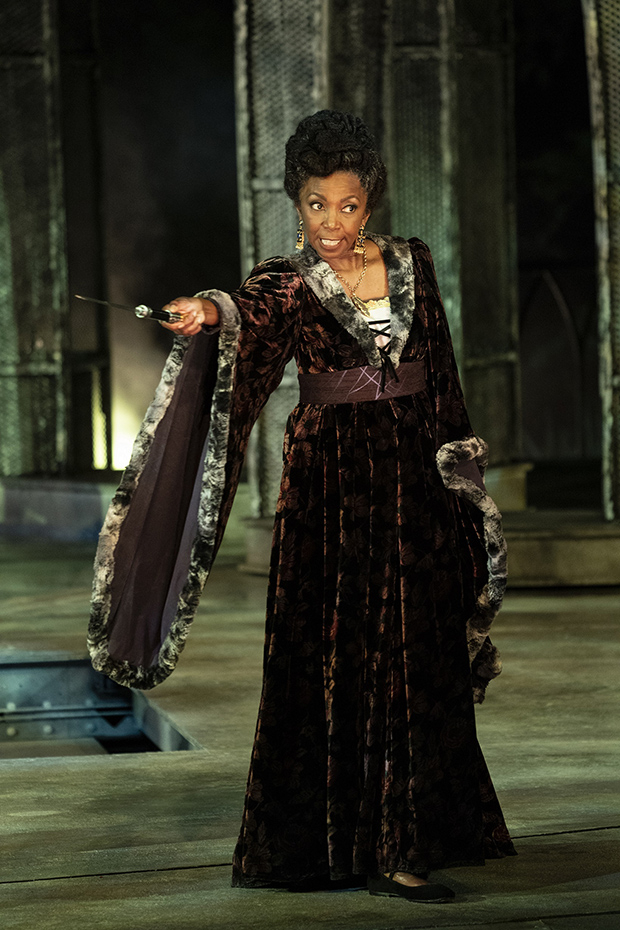 Sharon Washington as Queen Margaret in Richard III