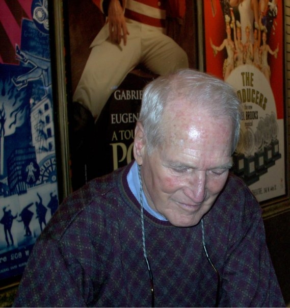 The author&#39;s photo of Paul Newman, circa 2005