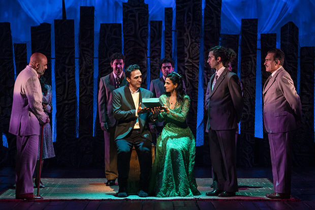 A scene from The Kite Runner on Broadway