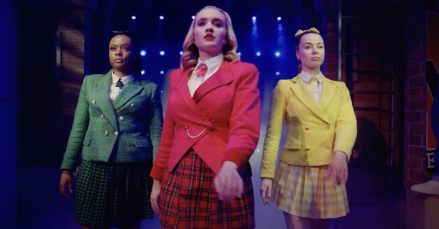 The cast of Heathers. 
