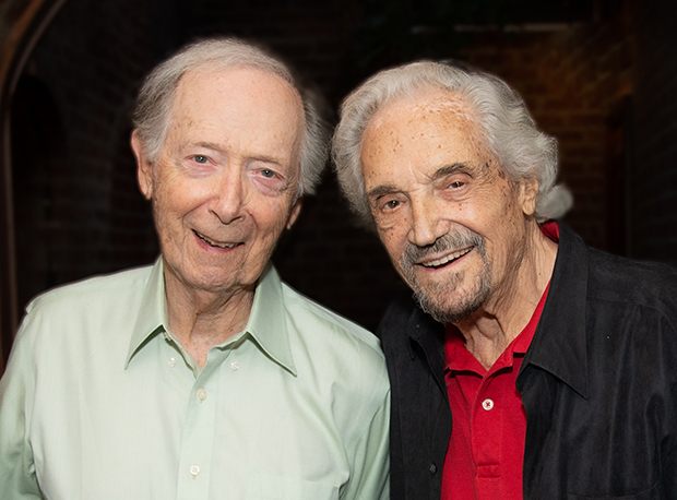 Bernie Kopell and Hal Linden