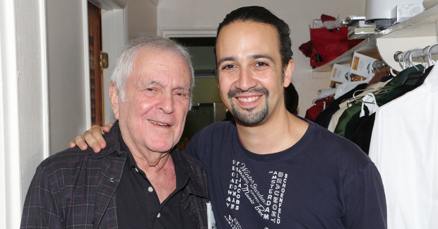 John Kander and Lin-Manuel Miranda