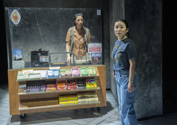 Sonnie Brown and Jillian Sun appear in Daniel K. Isaac&#39;s Once Upon a (Korean) Time, directed by Ralph B. Peña, for Ma-Yi Theater Company at La MaMa.