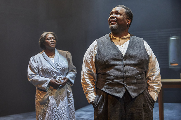 Sharon D Clarke and Wendell Pierce in &#39;&quot;Death of a Salesman&#39;&#39; at the Young Vic