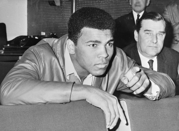 Muhammad Ali was a legendary boxing champion. 