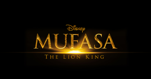 The title treatment for Mufasa: The Lion King