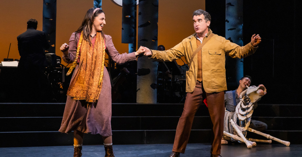 Sara Bareilles and Brian d&#39;Arcy James in Into the Woods