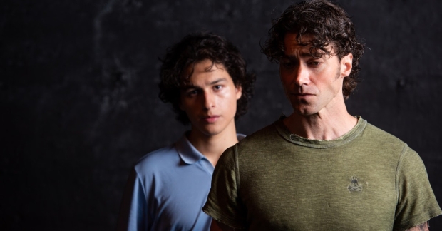 James Gracia and Ace Young in a promotional photo for Vatican Falls. 