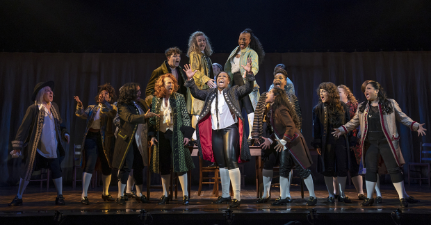 The cast of 1776 on Broadway