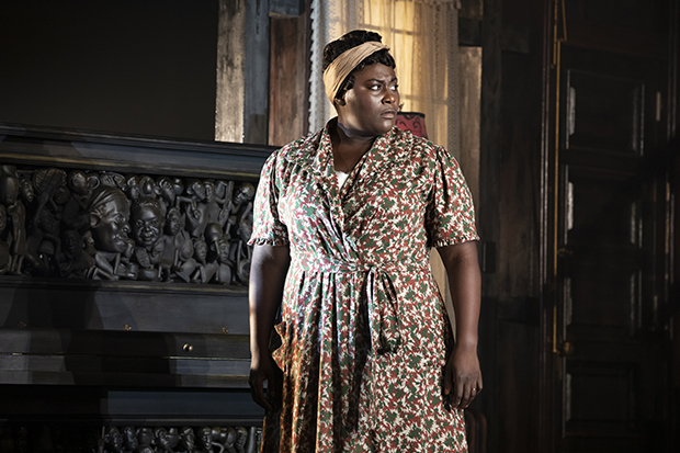 Danielle Brooks as Berniece in August Wilson&#39;s The Piano Lesson at the Barrymore Theatre.