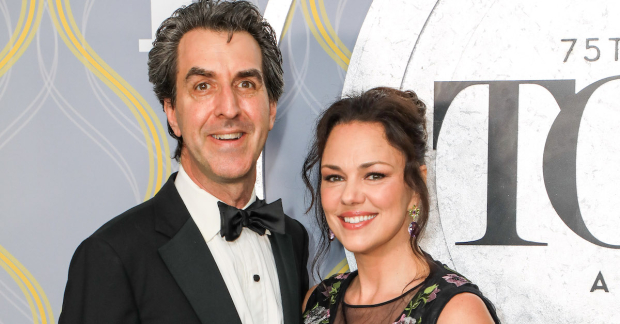Jason Robert Brown and wife Georgia Stitt attend the 2022 Tony Awards. 