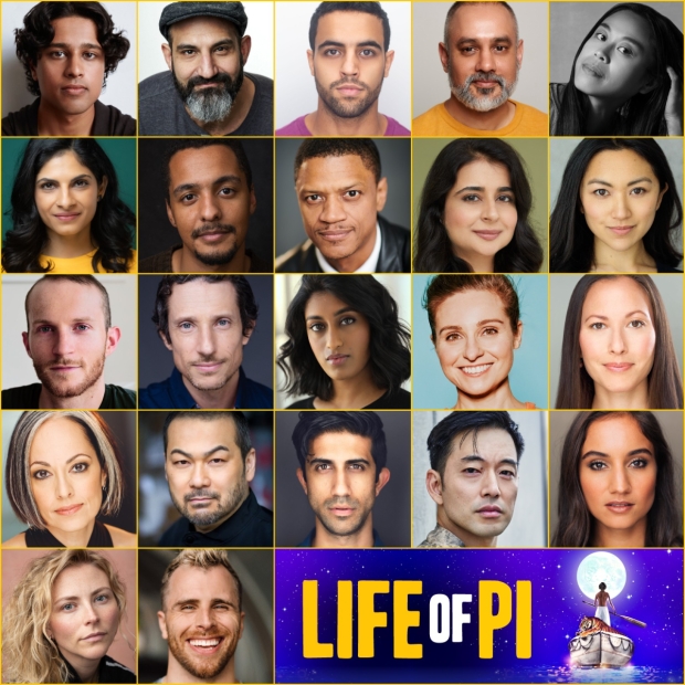 The cast of Life of Pi, opening at American Repertory Theater this December. 