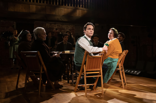 Jim Parsons leads the cast of A Man of No Importance, directed by John Doyle, at Classic stage Company. 
