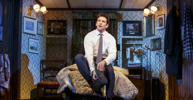 Andy Karl in the Broadway production of Groundhog Day
