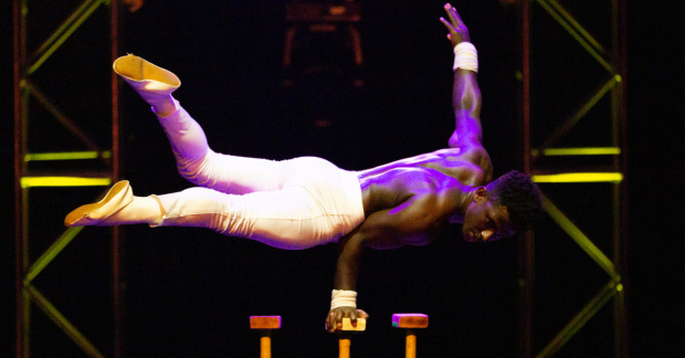 Daniel Amera Seid performs incredible feats of strength and control in Tulu.