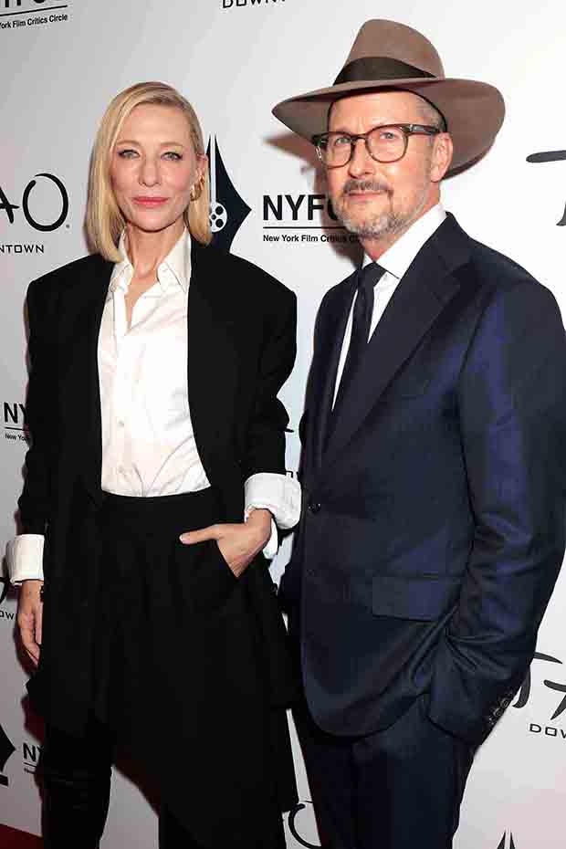 Cate Blanchett and Todd Field 