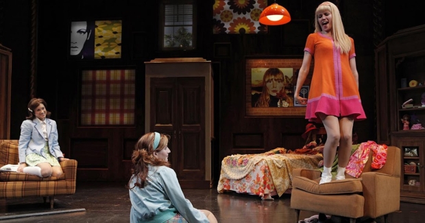 Sarah Steele, Anneliese van der Pol, and Lauren Kennedy in the original off-Broadway production of Vanities—the Musical.