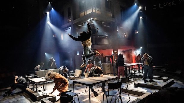 A scene from Standing at the Sky&#39;s Edge at the National Theatre
