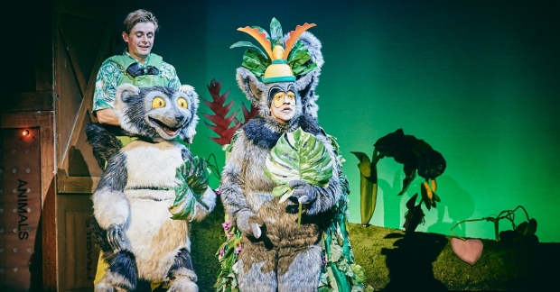 A scene from Madagascar the Musical, launching a national tour this spring.