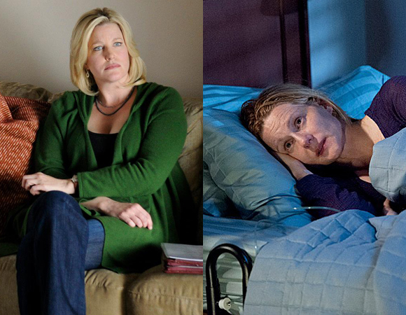 Anna Gunn in Breaking Bad and Larua Linney in The Big C: Hereafter.