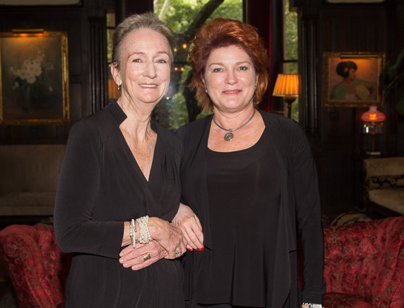 Kathleen Chalfant and Kate Mulgrew were co-hosts of the luncheon.