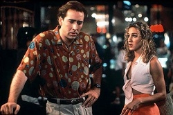 Nicolas Cage and Sarah Jessica Parker in the film Honeymoon in Vegas.