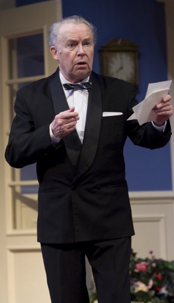 Dale Benson in a production of Leading Ladies at Theatre at the Center