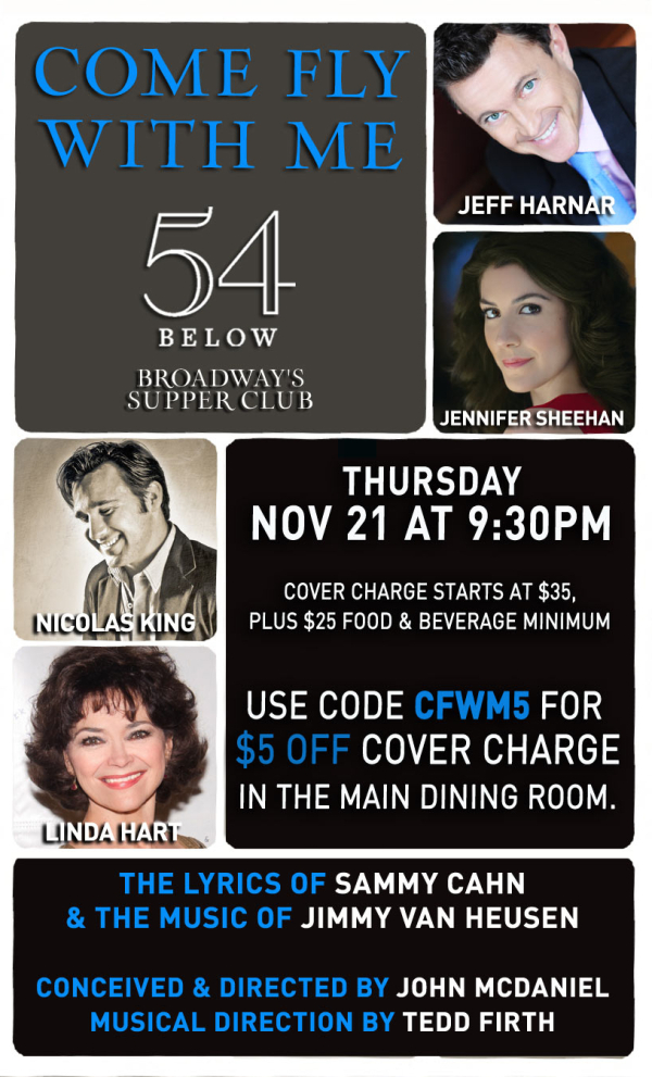 (Promotional poster, courtesy of 54 Below)