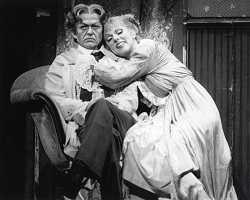 Timothy Nolan and Joyce Castle in the New York City Opera production of Sweeney Todd.