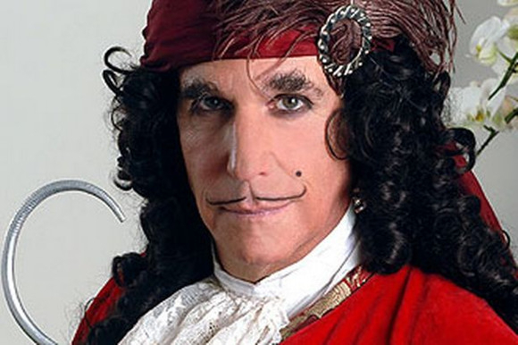 Henry Winkler  as Captain Hook at Richmond Theatre.