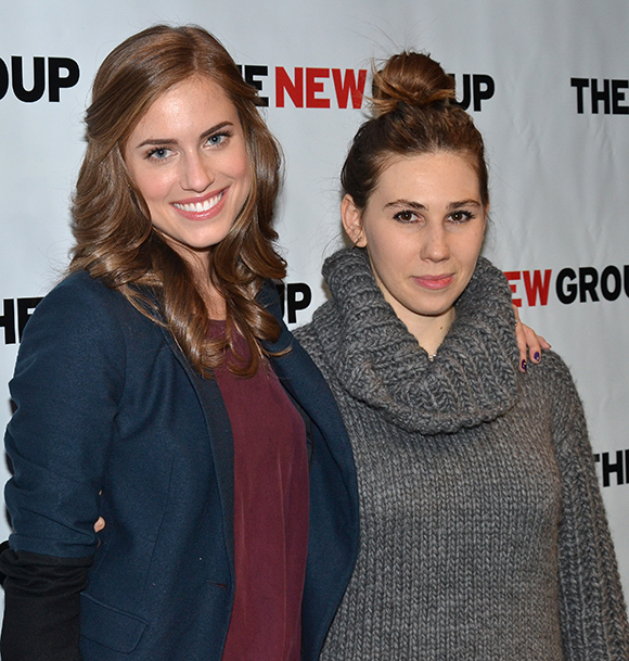 Girls stars Allison Williams and Zosia Mamet led the cast of Crimes of the Heart.