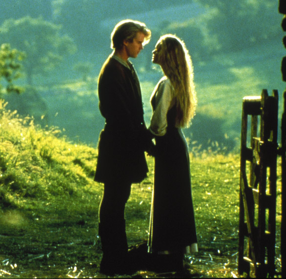 Cary Elwes and Robin Wright in The Princess Bride