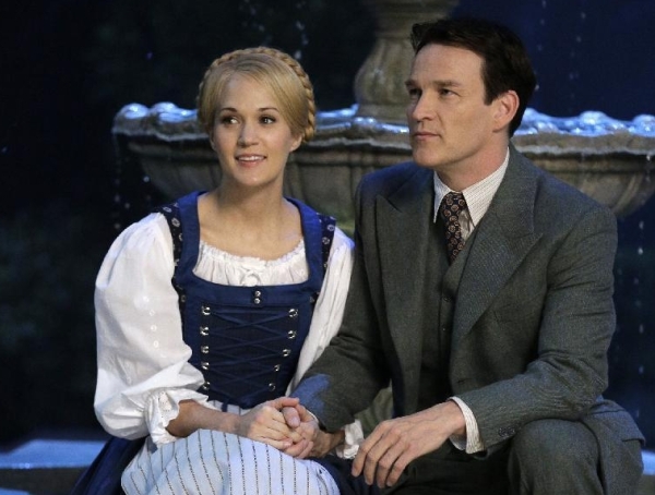 Carrie Underwood and Stephen Moyer in The Sound of Music Live!