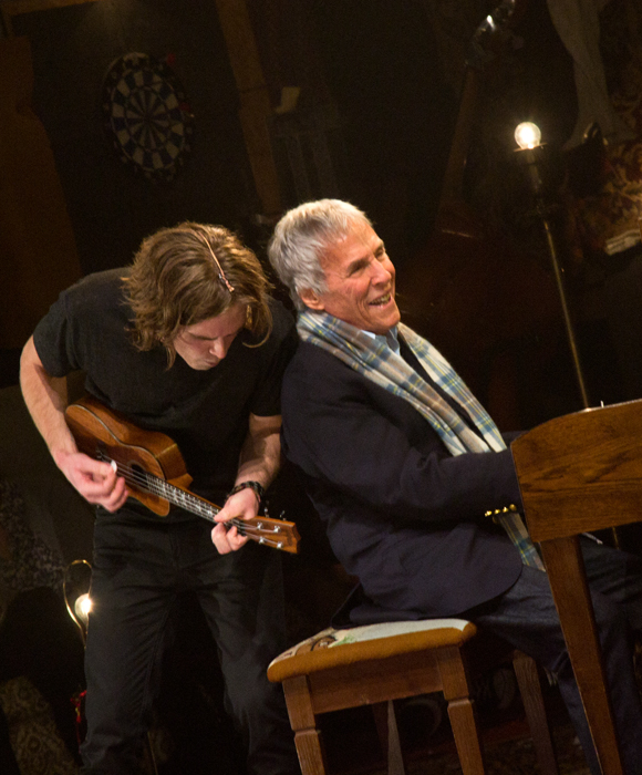 Burt Bacharach accompanies Kyle Riabko during a special encore after What's It All About? Bacharach Reimagined.
