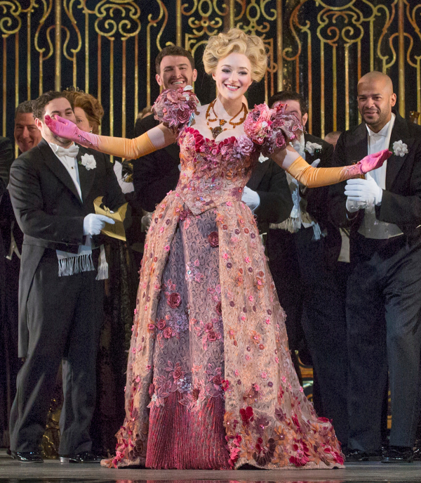 Betsy Wolfe as Ida in Jeremy Sams&#39; production of Die Fledermaus at the Metropolitan Opera.