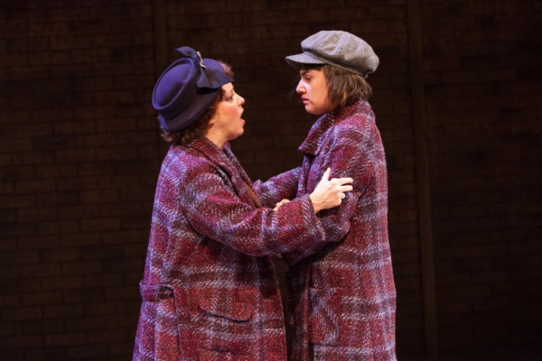 Sherri L. Edelen and Maria Rizzo in Gypsy at Arlington, Virginia&#39;s Signature Theatre.