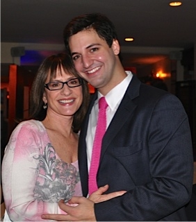 Patti LuPone with her son Joshua Johnston, the family&#39;s newest touring member of The Acting Company.